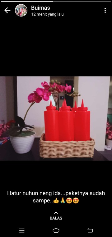 Botol Lion Star 550 Ml/botol Saus/botol Mayonais/botol Kecap