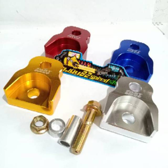 Sambungan Peninggi shockbreaker Pangkon Shock Raiser Skok Atas Matic Bebek harga Satuan