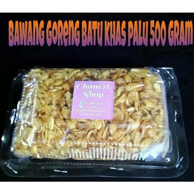 

Bawang goreng khas kota palu 500 gram