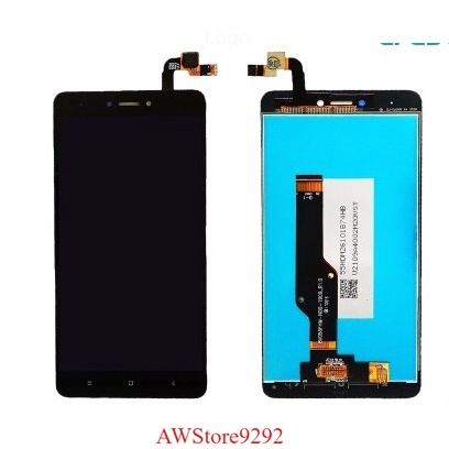 Layar Sentuh LCD TS Touchscreen Fullset XIAOMI REDMI NOTE 4X - BLACK WHITE