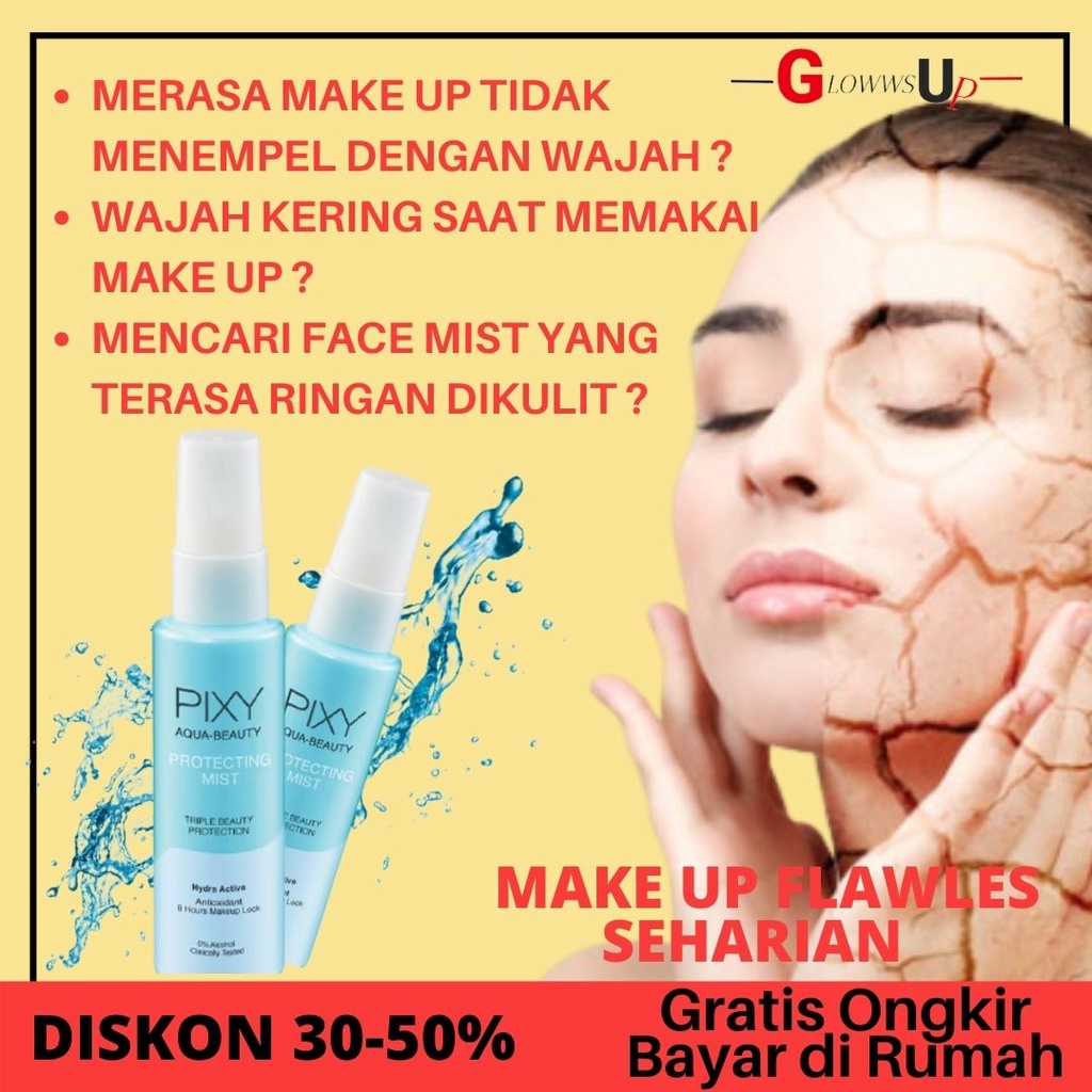 PIXY AQUA BEAUTY PROTECTING MIST SPRAY ORIGINAL BPOM - AQUA MIST PIXY