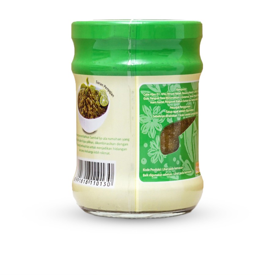 SAMBAL IJO ULEG FINNA 190GR JAR HALAL