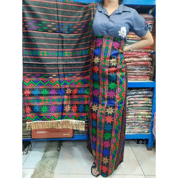 songket Mesin motif Tapanuli selatan