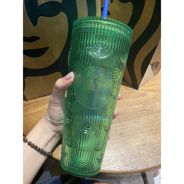 Starbucks Tumbler Summer Phase 3 2022 Back To School / Starbucks Tumbler Cold Cup Lime Aqua Bling Cu
