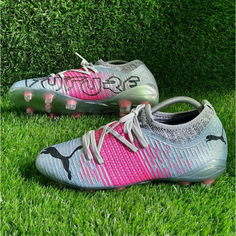 sepatu bola puma futura z black pink size 38-43 sepatu sepak bola olahraga lapangan rumput