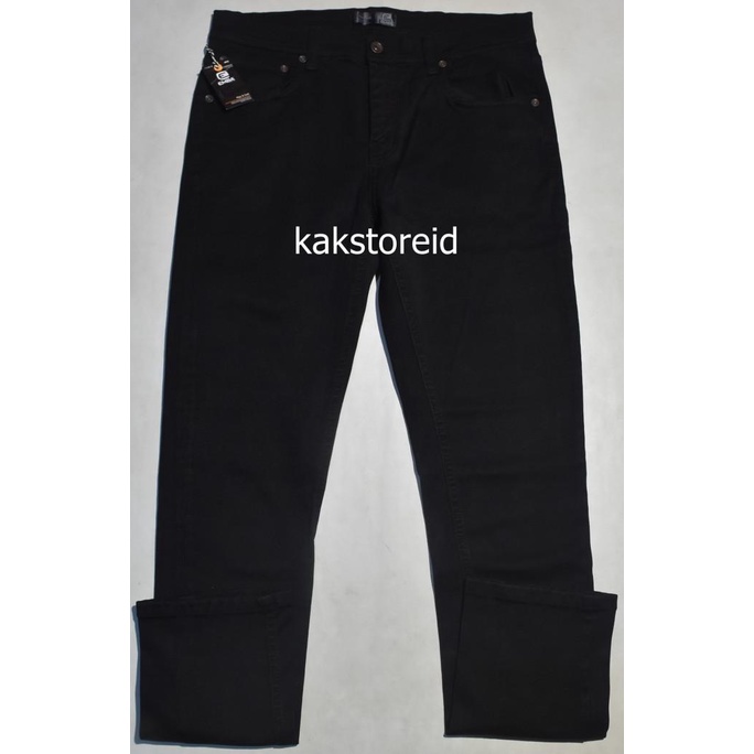 Celana Panjang Pria Emba Jeans Hitam Slimfit Ejs 11 Original & Real Pi Trilobashop