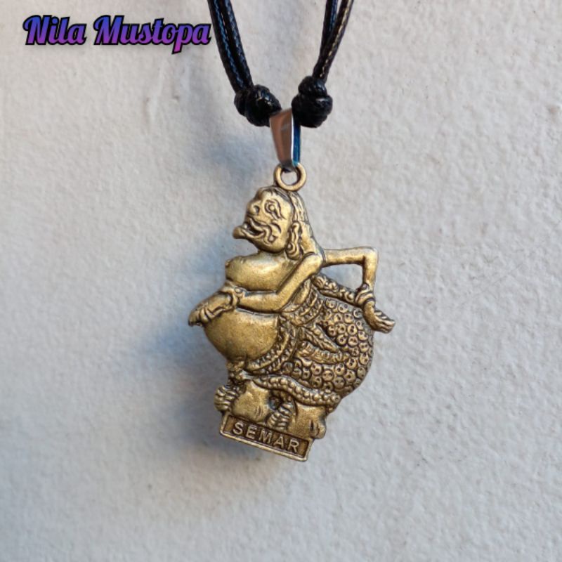 Kalung Tali Korea Bandul Wayang Semar KODE-45