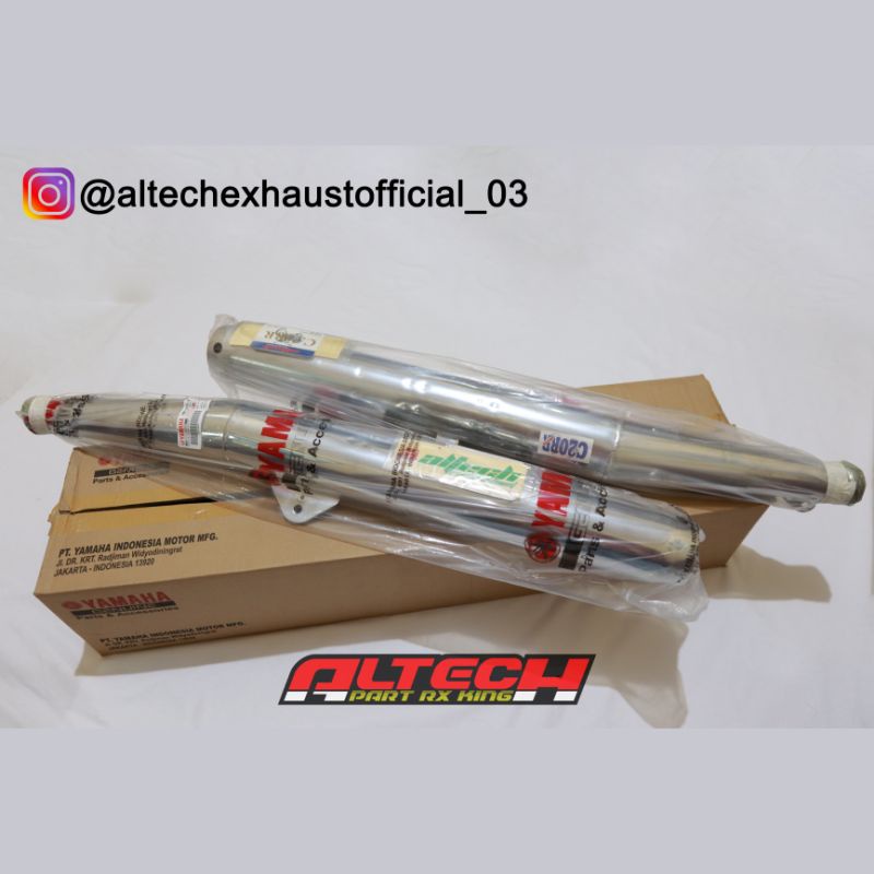 COD KNALPOT YAMAHA RX KING BOBOKAN ALTECH BANDUNG ORIGINAL C15 C17 C20 C20RR-2