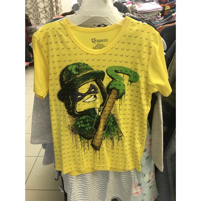 Kaos rhymes anak starwars & kapten amerika