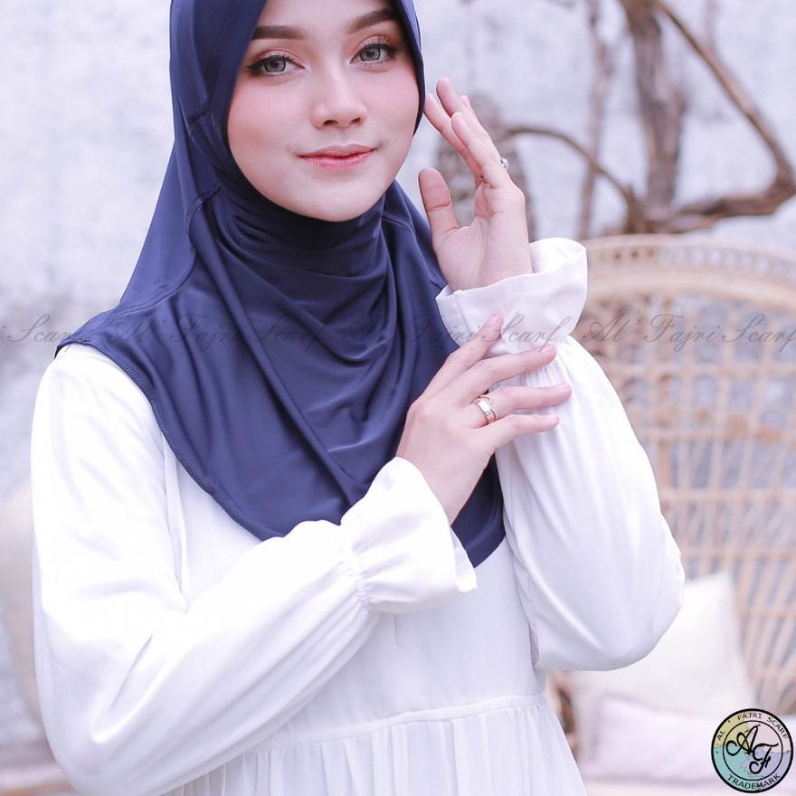 Terbaik HIJAB INSTAN BERGO OVAL SPANDEX AL FAJRI SCARF