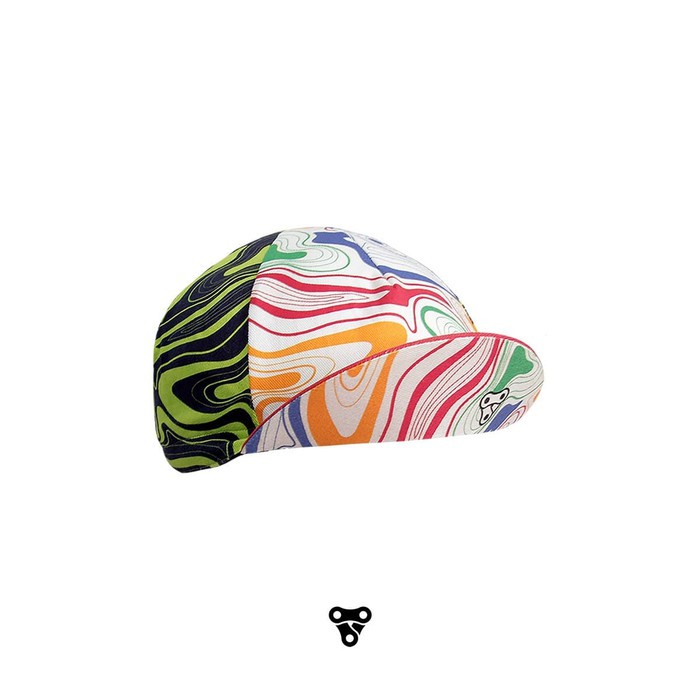 Pinions Cycling Caps cap topi sepeda - MARBLE