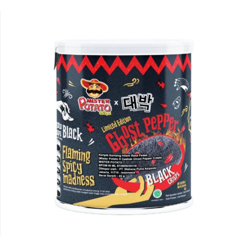 

Mister Potato Snack Crips Ghost Pepper 45g