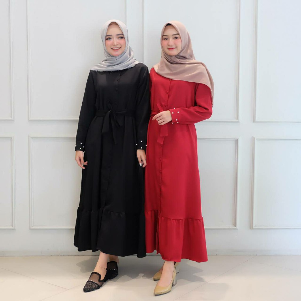 Gamis Bahira Maxi / Fashion Muslim / Dress Muslim / Gamis Promo / Gamis Muslim