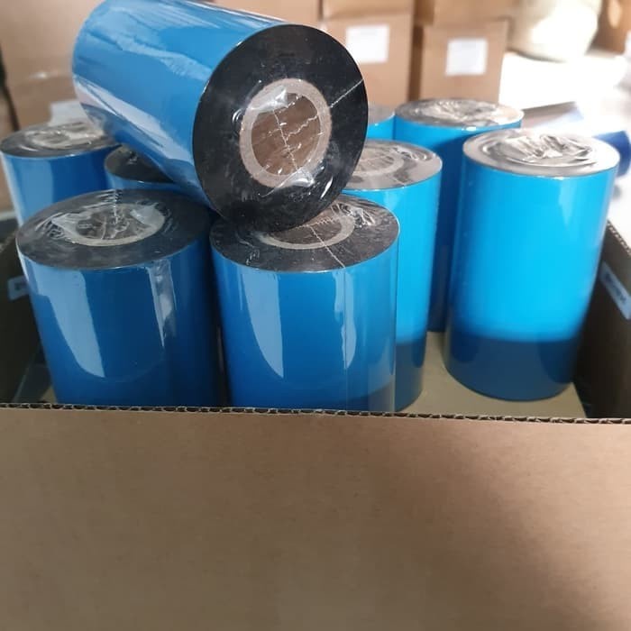 RIBBON WAX 110 x 300 M F/O RIBBON WAX 110X300 PITA PRINTER POSTEK C168 / GP1244T / ZD230 / PC42T