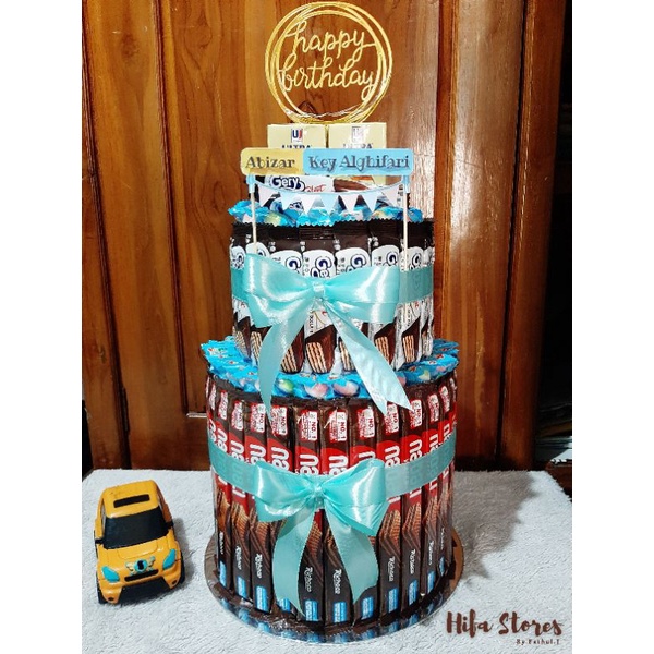 

Snack Cake Kado Ultah dengan / tanpa uang tarik / Full Snack