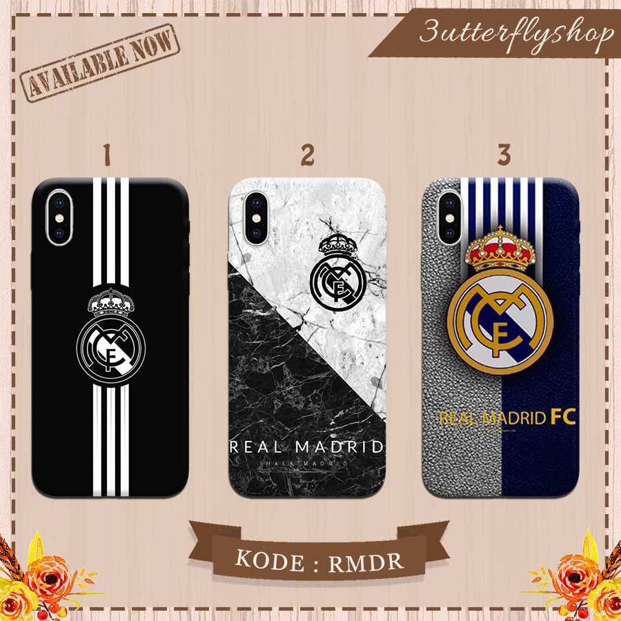 Real Madrid FC casing case Oppo Vivo Realme Redmi Xiaomi Samsung iphone