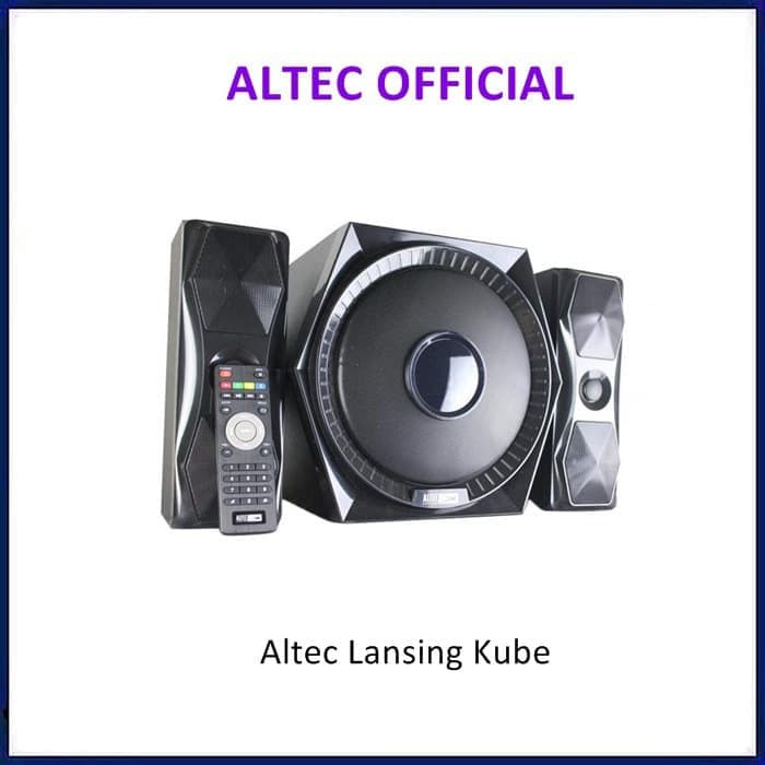 Altec Lansing KUBEBT 2.1 Wireless Bluetooth Speaker System 3011 Kube Black