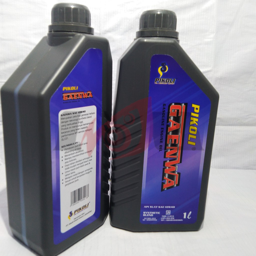 Oli 4T Pikoli Gaenwa Synthetic Blend 10w40 1 Liter