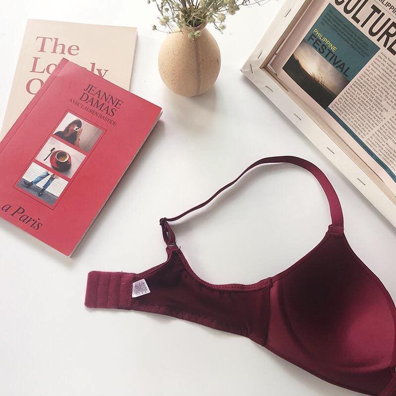 LINGERIEMASTER - (B-24) BISA COD Pakaian Dalam Wanita Bra BH merasa baik bra sexy push up one-piece sport yoga Bra-5