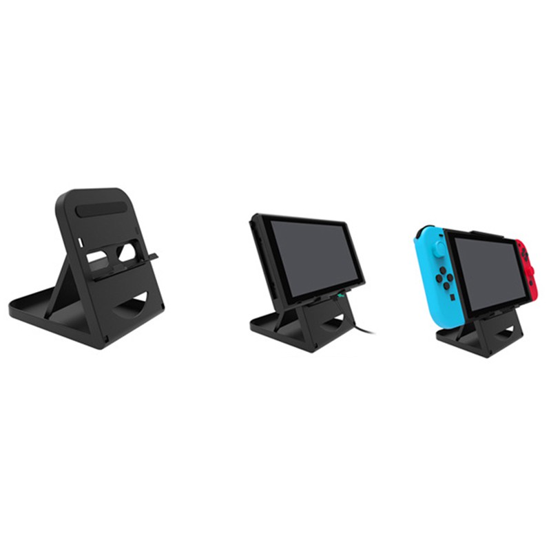 Adjustable Foldable ABS Compact Bracket Controller Play Universal Stand Holder Untuk Nintendo Switch Console Game