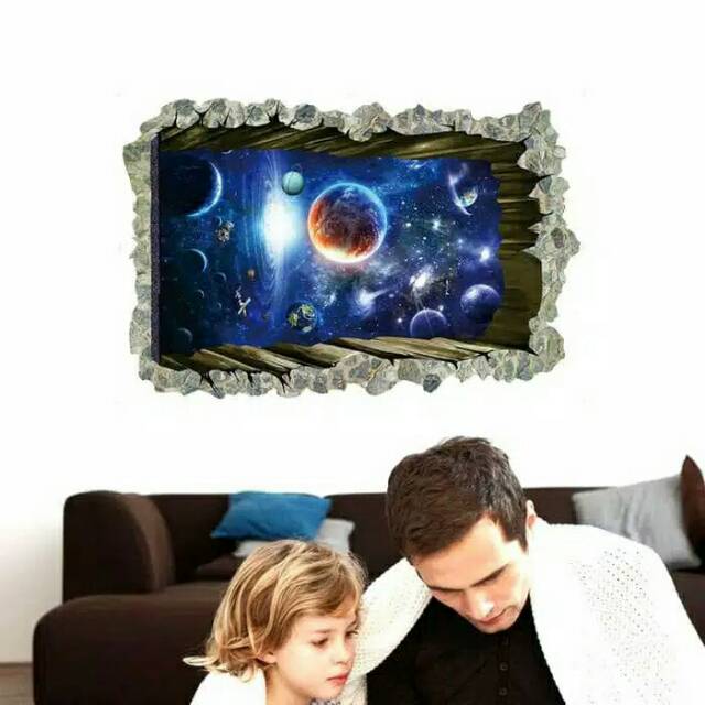 Wall Sticker 3D Planet