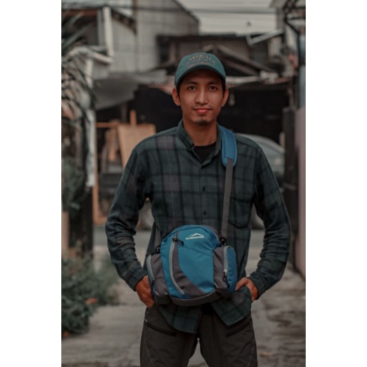 Travel Pouch - Tas Selempang Kilimanjaro Cendana - Sling Bag Kilimanjaro