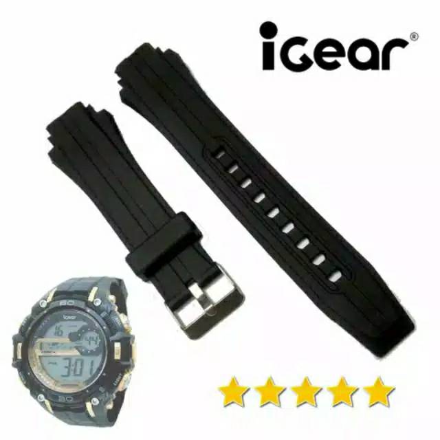 Strap tali jam tangan igear i25 1948 rubber strap tali jam Igear I25-1948