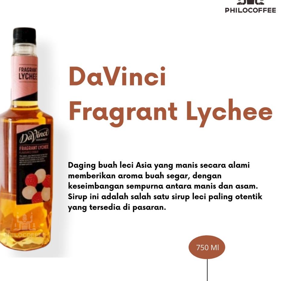 

Terlaris--DaVinci Lychee Syrup 750ml | Sirup Leci DaVinci