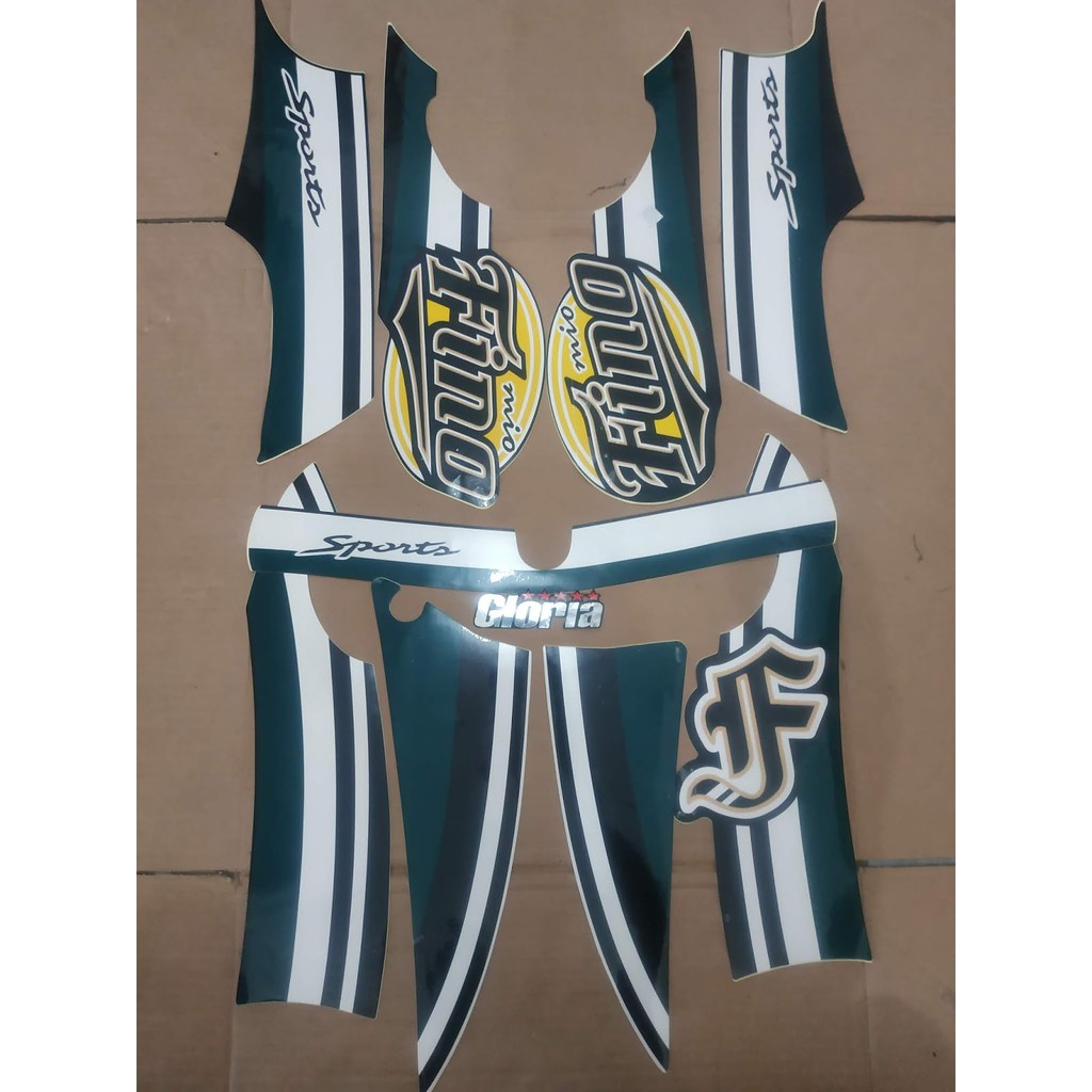 Striping List Body Fino lama Karbu Tahun 2013 - Hitam