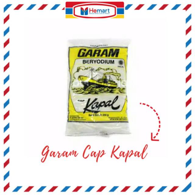 

HEMART!!! GARAM CAP KAPAL / BAHAN PELENGKAP