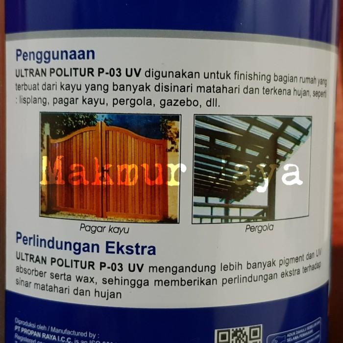 Ultran P-03 UV Politur Kayu Propan P03 Plitur Eksterior
