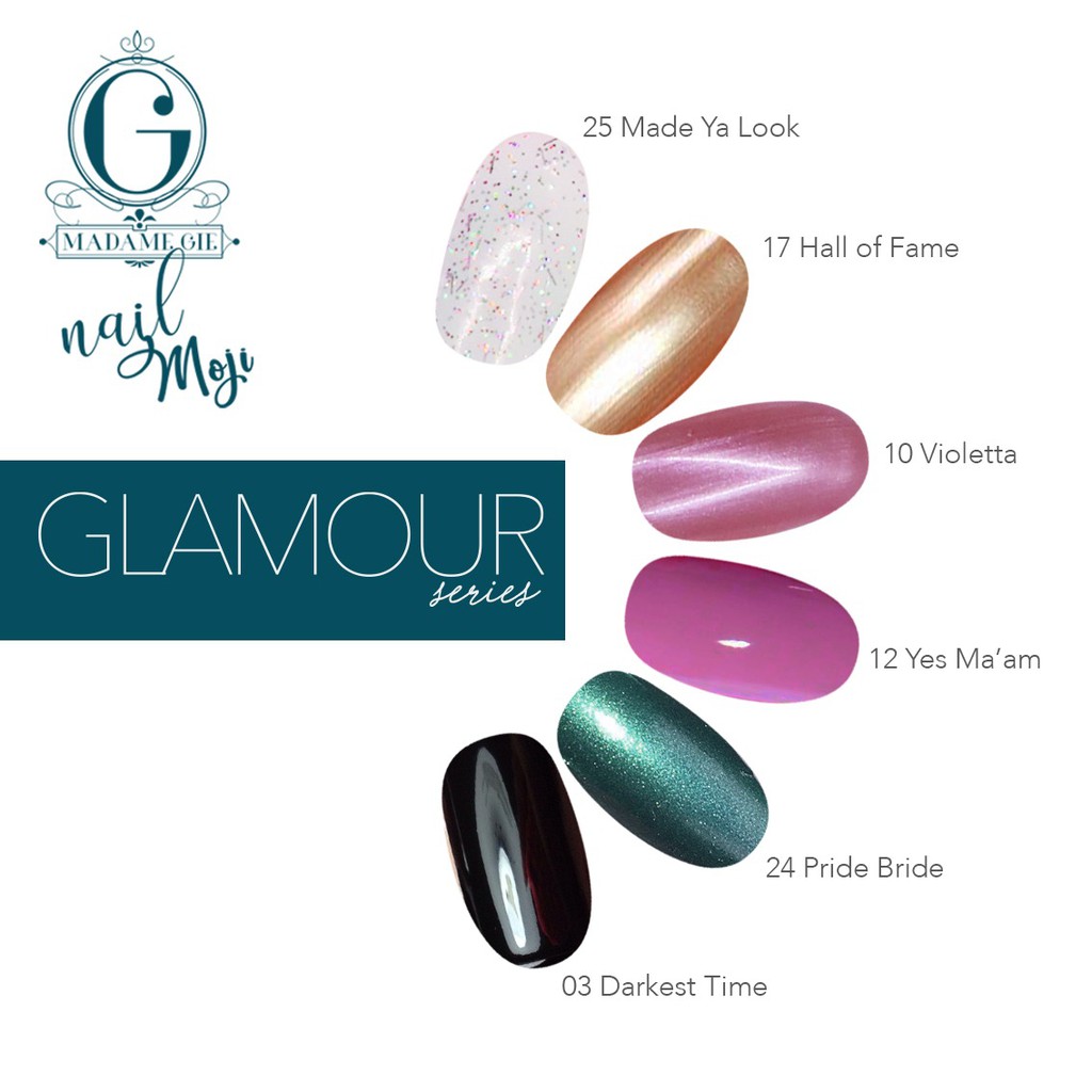 ✨LACIKOSME✨ MADAME GIE NAIL MOJI - NAIL MOJI BPOM SERI A