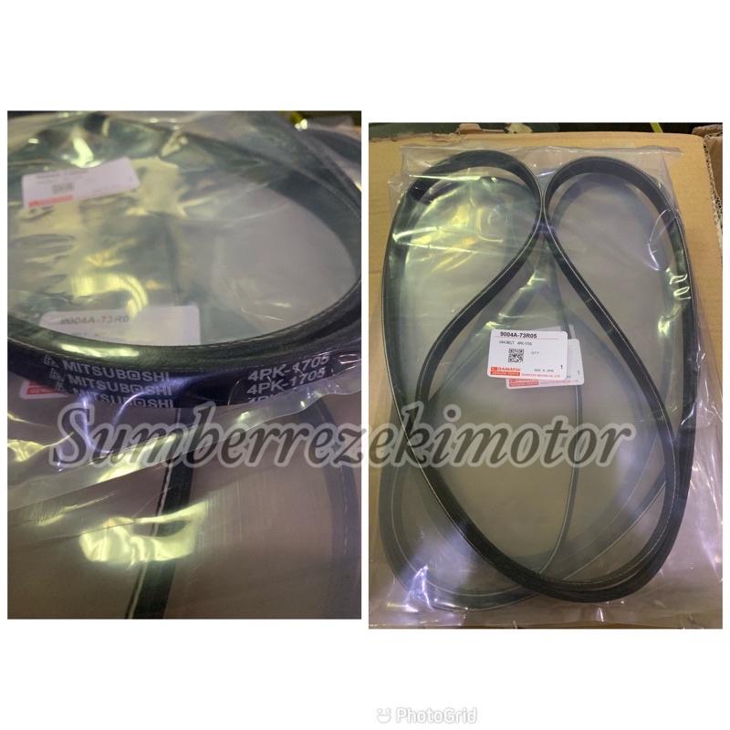 Fan belt fanbelt daihatsu sirion 1.3cc 1300cc 4PK 1705