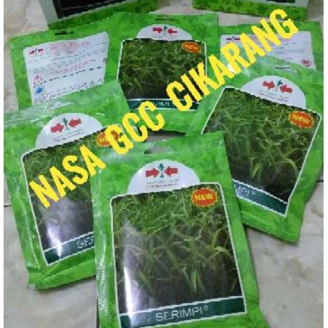 Bibit Benih Kangkung Serimpi 1500biji(±70gram) Cap Panah Merah