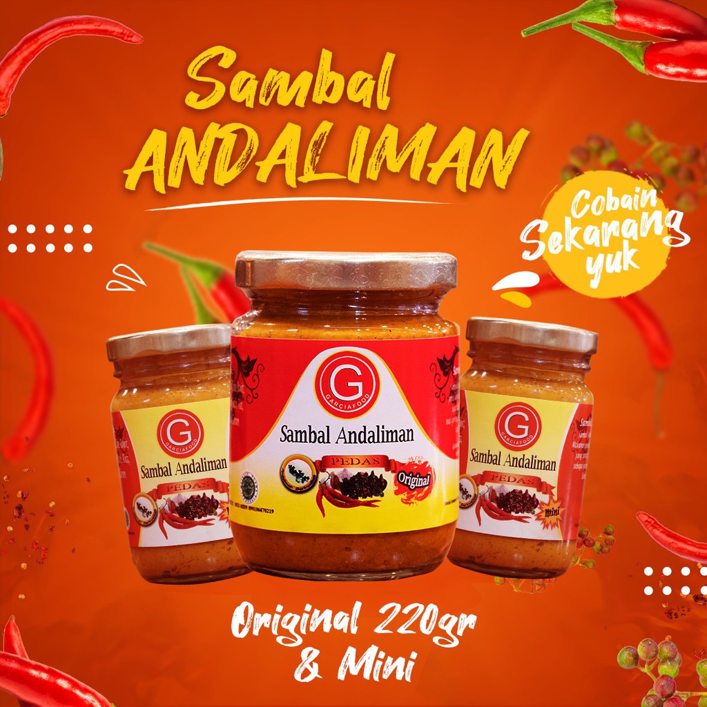 

Sambal Andaliman 230 Gr Original/MUI