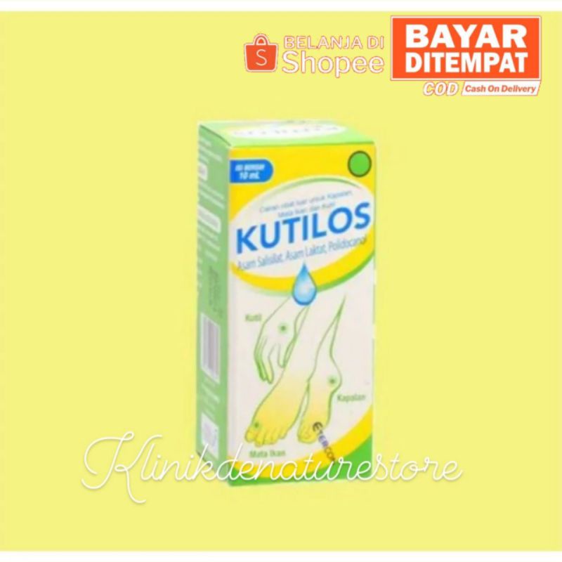 Obat Cair Kutilos Kalus Kapalan Mata Ikan Dan Kutil Kelamin - De Nature