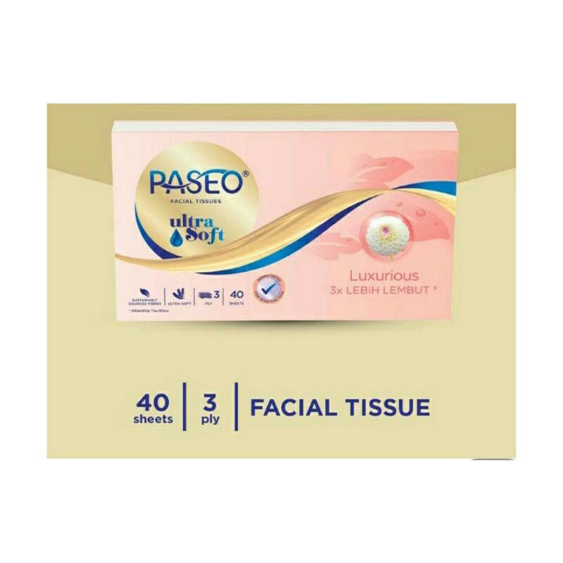 PASEO Tissue Ultra Soft Travel 40S