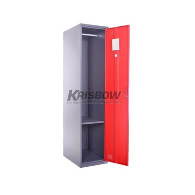 Locker 1 Doors Single Coloum Red Krisbow 10155038