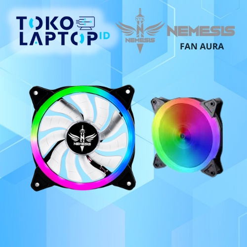 NYK Nemesis Fan Case Aura RGB Lighting 12cm Diameter