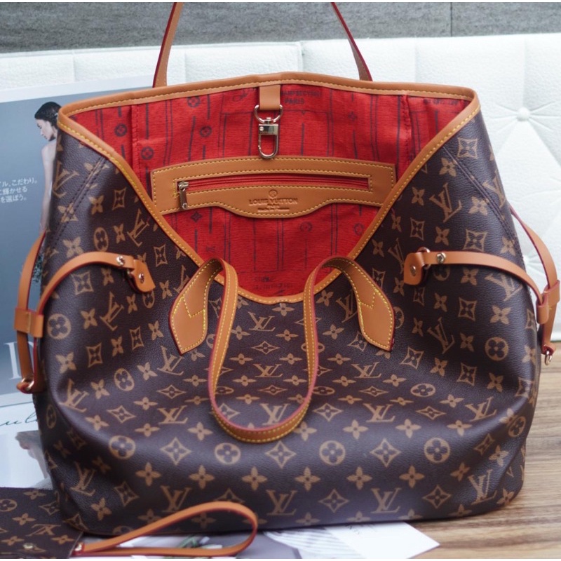 Lv Neverfull SIZE XL (free bill, cover pouch) uk.38x30