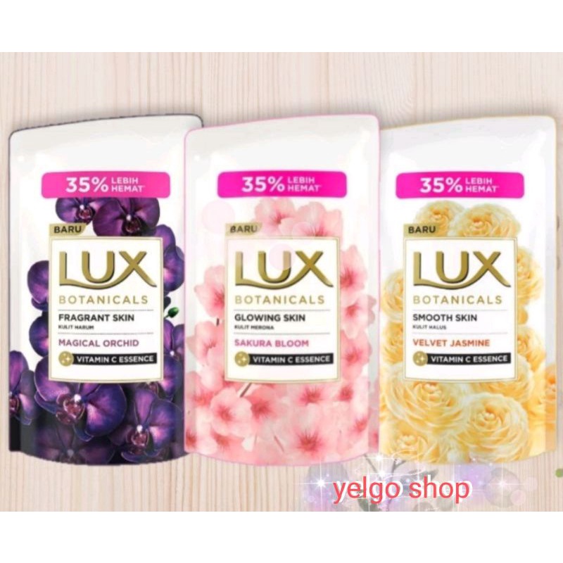 Lux Body Wash/Sabun Mandi Cair Refill 825/850ml