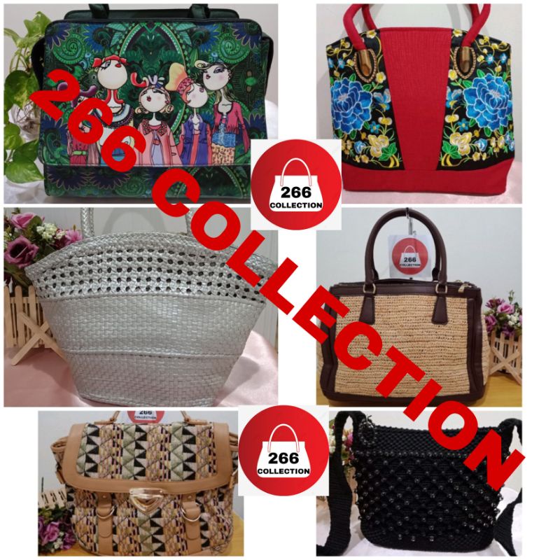 TAS UNIK/ROTAN/RAJUT PRELOVED