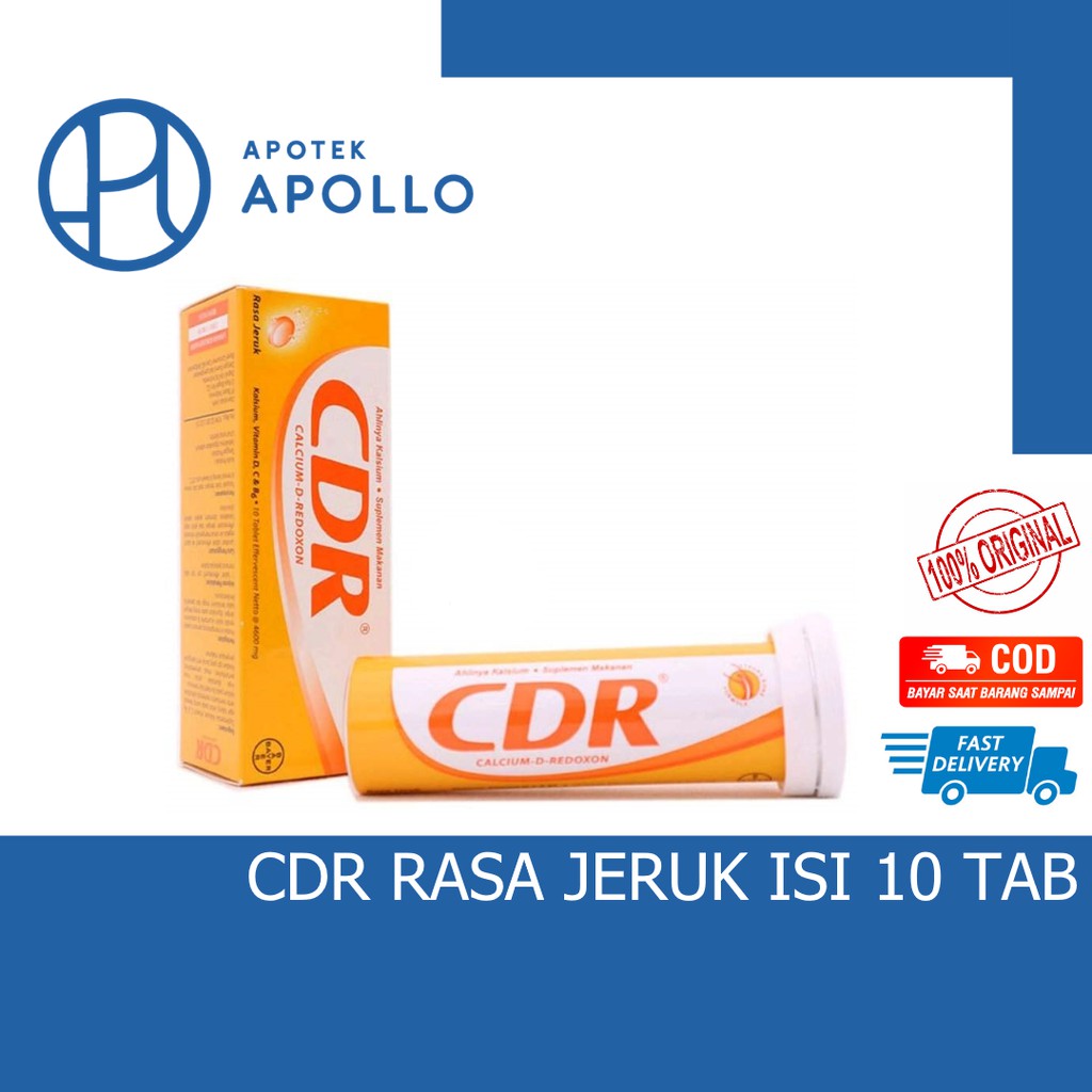 CDR CALCIUM D REDOXON RASA JERUK 10 TABLET