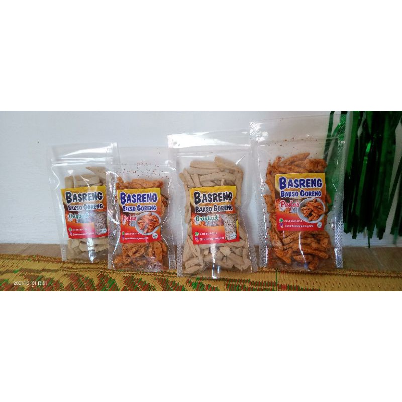 

BASRENG MURAH TERENAK 100gr pedas daun jeruk