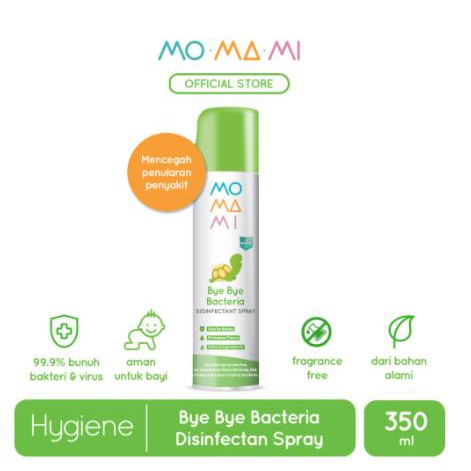 MOMAMI BYEBYE DISINFECTANT SPRAY 350ML / DISINFEKTAN BAKTERIA