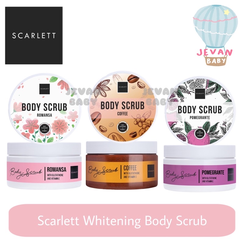 Scarlett Whitening Body Scrub