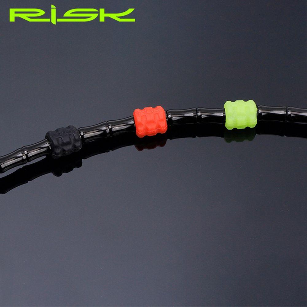 R-FLOWER 10pcs Pelindung Kabel Sepeda Ultralight MTB Road Bike Silica Nightlight Protect Ring