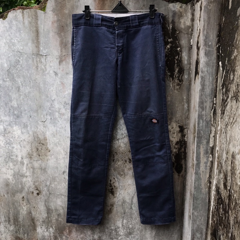 celana dickies skinny straight double knee cellpocket second