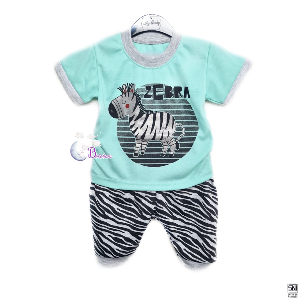 ECER BAJU KAOS COWO HEWAN ZEBRA TRENDY KECE ANAK LAKI-LAKI / SETELAN ANAK HARGA GROSIR