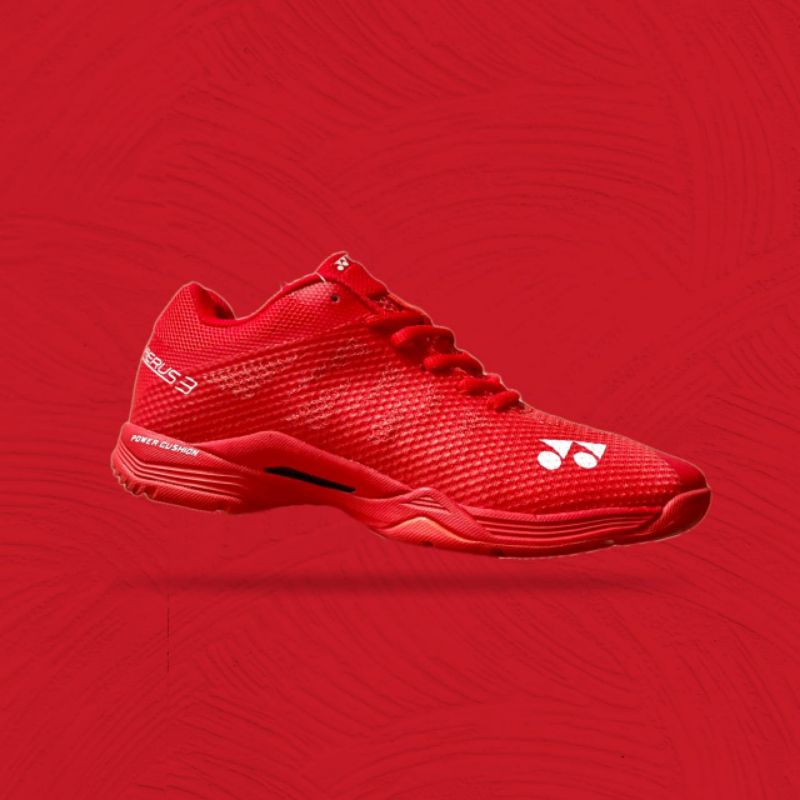 Sepatu Yonex Power Cushion Aerus 3 - Red White